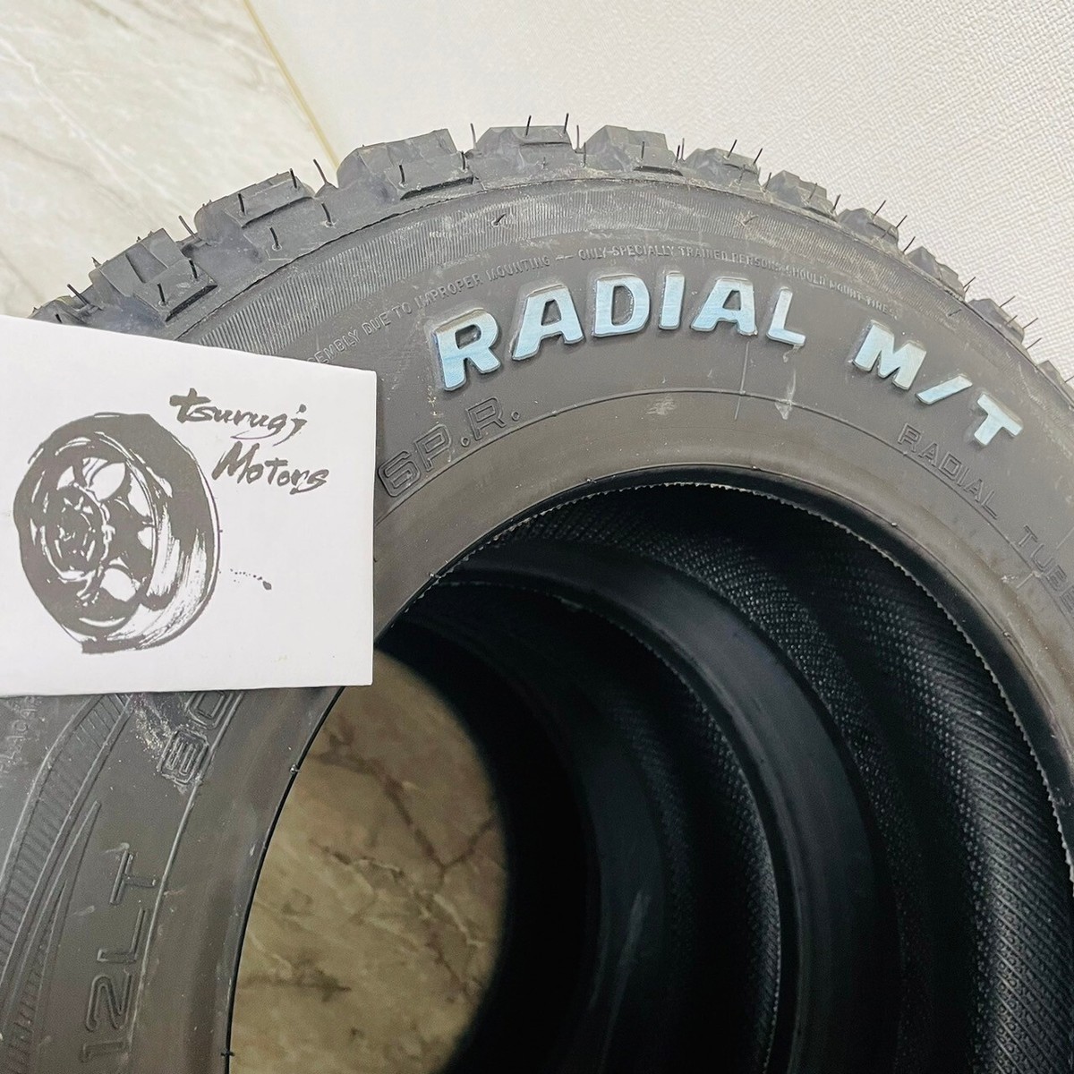 Mudstar Radial M/T 145/80R12 80/78N Set of 4 Mini Track Hijet
