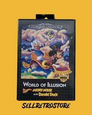 Thumbnail of ebay&reg; auction 225840391408 | World Of Illusion - Sega Mega Drive - OVP - PAL - CIB - Mickey Mouse & Duck