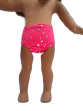 Underwear Panties fits American Girl Doll 18" Doll Clothes Neon Pink Sequins