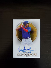 Fabian Pertuz - 2020 Onyx Futera Unique Autograph AUTO - GOLD #02/07 - CUBS