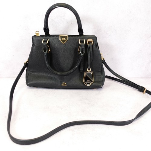 LYN ACCS Womens Black Kelly Bag MEDIUM 