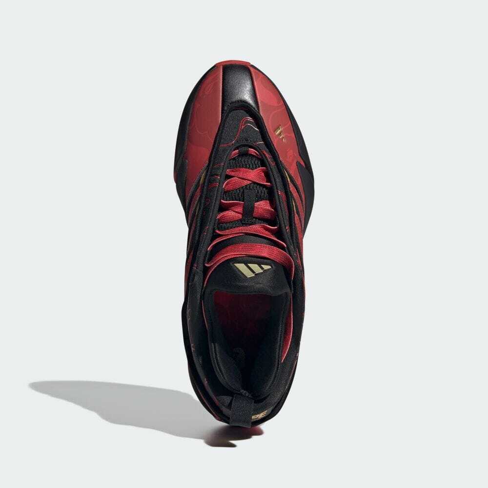 Size 13 - BAPE x adidas Dame 9 Black Scarlet for sale online | eBay