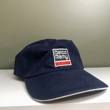 DELCO REMY BALL CAP/HAT ADJUSTABLE STRAP W/ METAL CLIP - NEW!