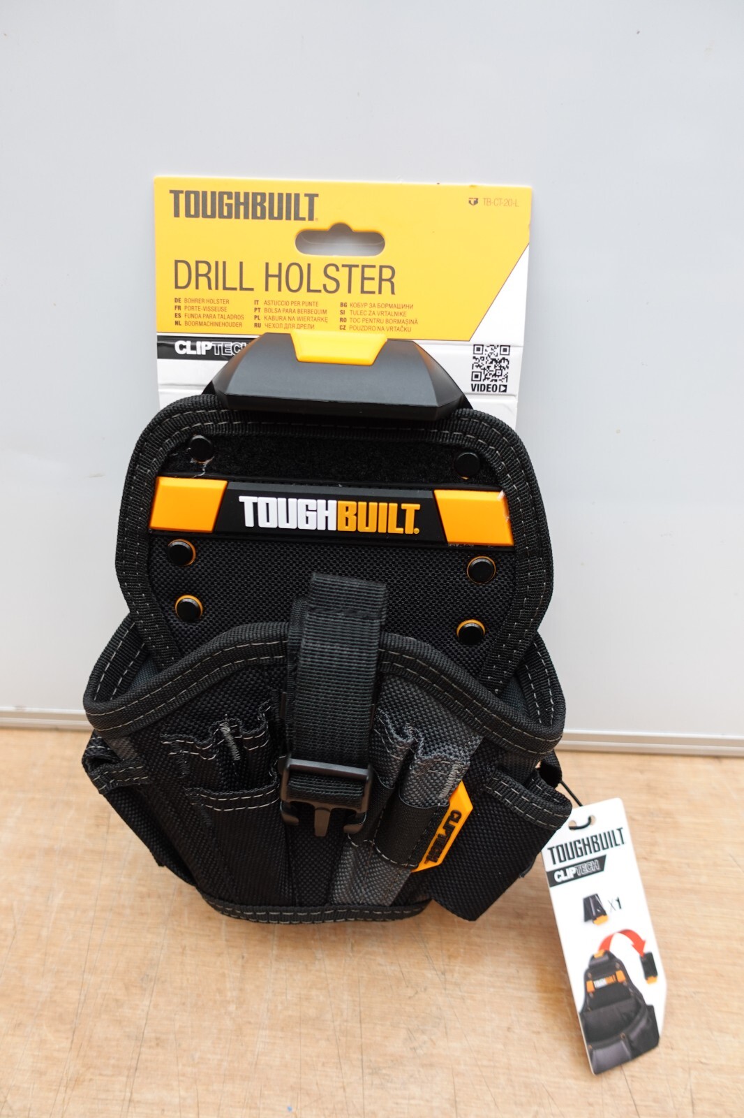 TOUGHBUILT TB CT 20 L CLIPTECH DRILL HOLSTER TOOL BELT POUCH