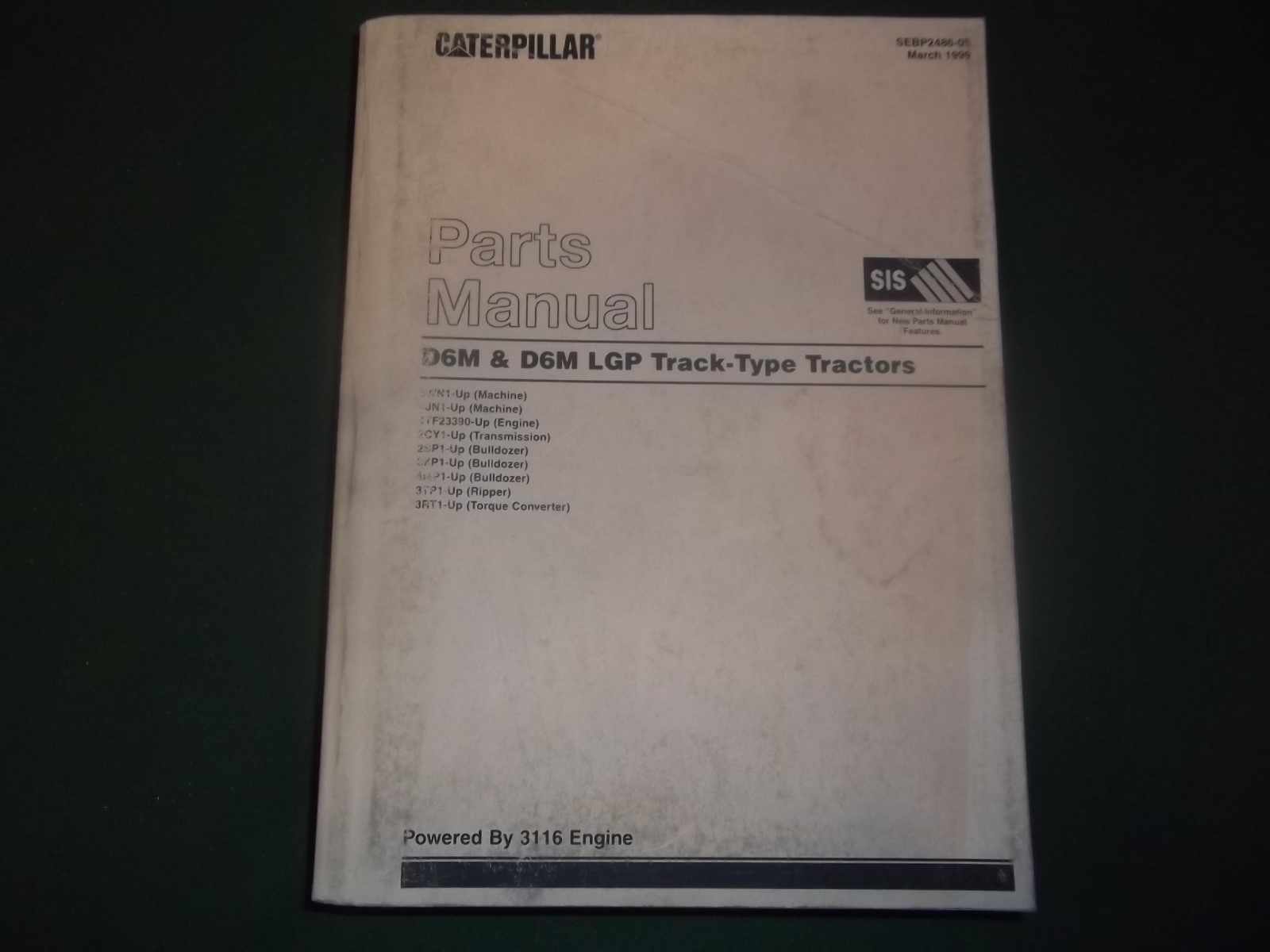CAT CATERPILLAR D6M LGP TRACTOR DOZER PARTS BOOK MANUAL S N 3WN 4JN EBay cat-caterpillar-d6m-lgp-tractor-dozer-parts-book-manual-s-n-3wn-4jn-ebay