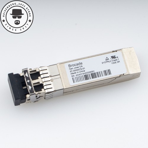 Émetteur-récepteur optique Brocade 10 GbE 57-0000075-01 XBR-000180 10 Gbase-SR SFP+ LC - Photo 2/4
