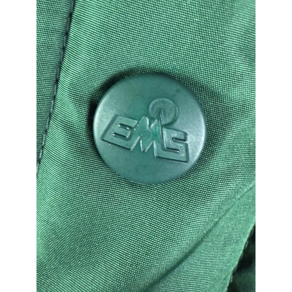 Eastern Mountain Sports Goose Down Snow Jacket Coat Heavyweight Green Men Medium - Image 4 of 4