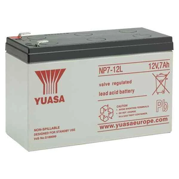 NP7-12L Yuasa 12v 7Ah sealed lead acid battery