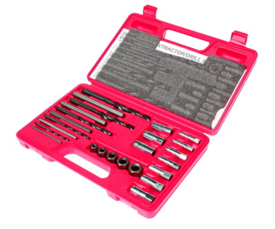 25PCS SCREW EXTRACTOR/DRILL &G BY JTC 4733