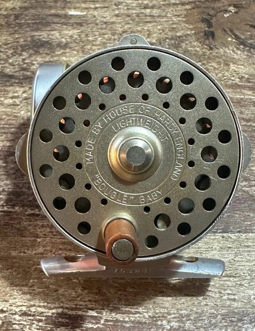 Hardy Bougle BABY light weight Fly Reel Ship From Japan | eBay Hardy Bougle BABY light weight Fly Reel Ship From Japan | eBay