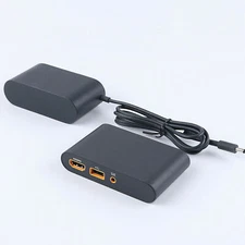 For HTC Vive VR Headset Virtual Reality Link Box with Power Adapter Cable Set