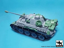 Black Dog 1/35 Panther Ausf.D Tank Stowage & Accessories Set (for Zvezda) T35233