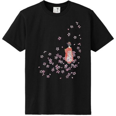T-Shirt Small Romance Once Upon a Time S-3258A [3D Souvenir Kozakura Maiko schwarz