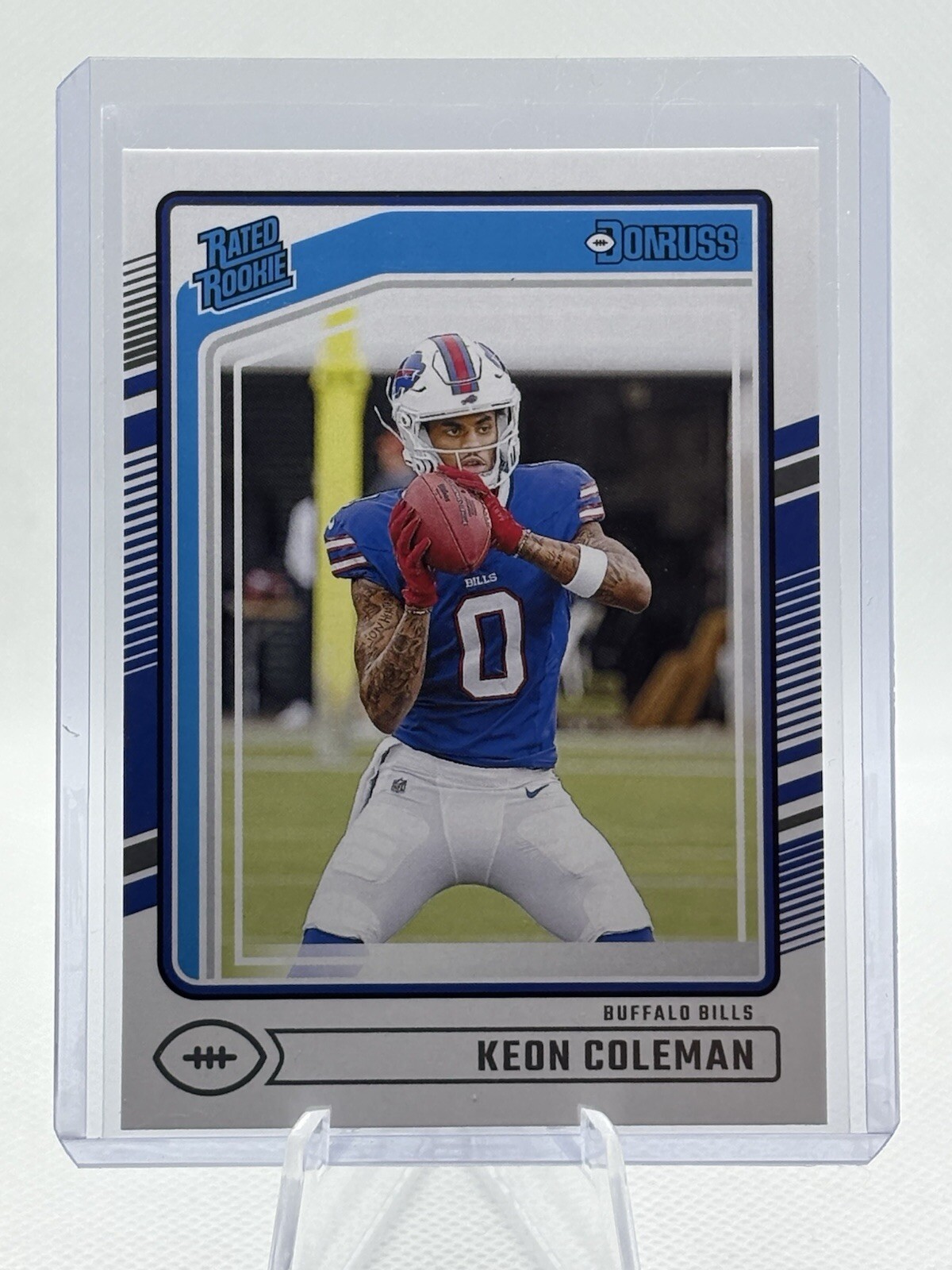 2024 Donruss Football Keon Coleman Rated Rookie No. 358 Bills