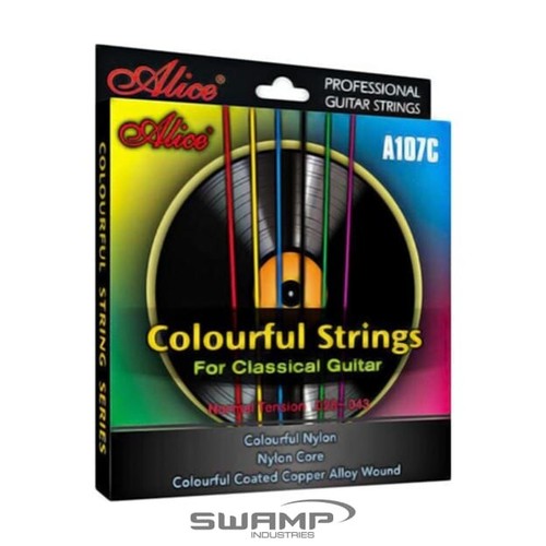 Alice multicolores Guitarra Clásica Cuerdas de Nailon | eBay