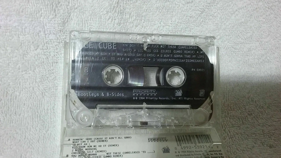 Ice Cube - Bootlegs & B-Sides by Ice Cube (Dec-1994 Priority Records) - Image 3 of 4