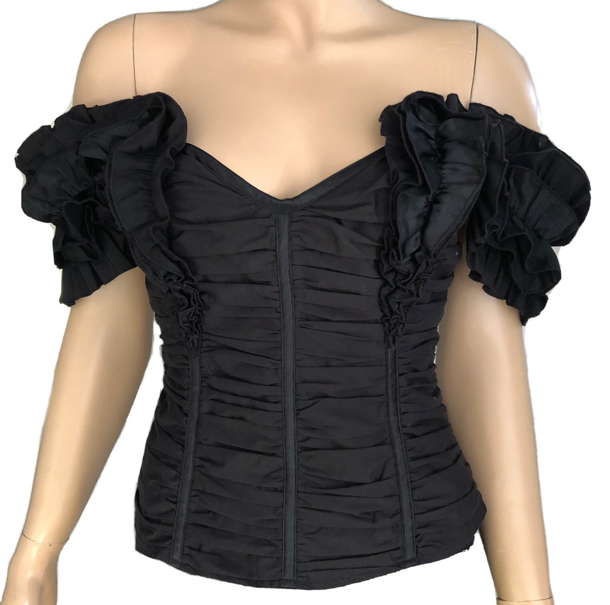 evening bustier top