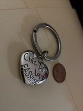 Brighton Heart chic fashion art Love keychain key fob NWOT