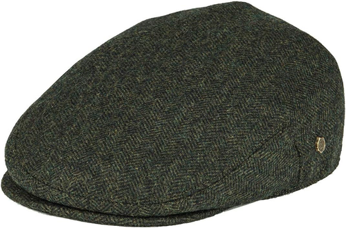 Men'S Herringbone Flat Ivy Newsboy Hat Wool Blend Gatsby Cabbie Cap - Picture 12 of 12
