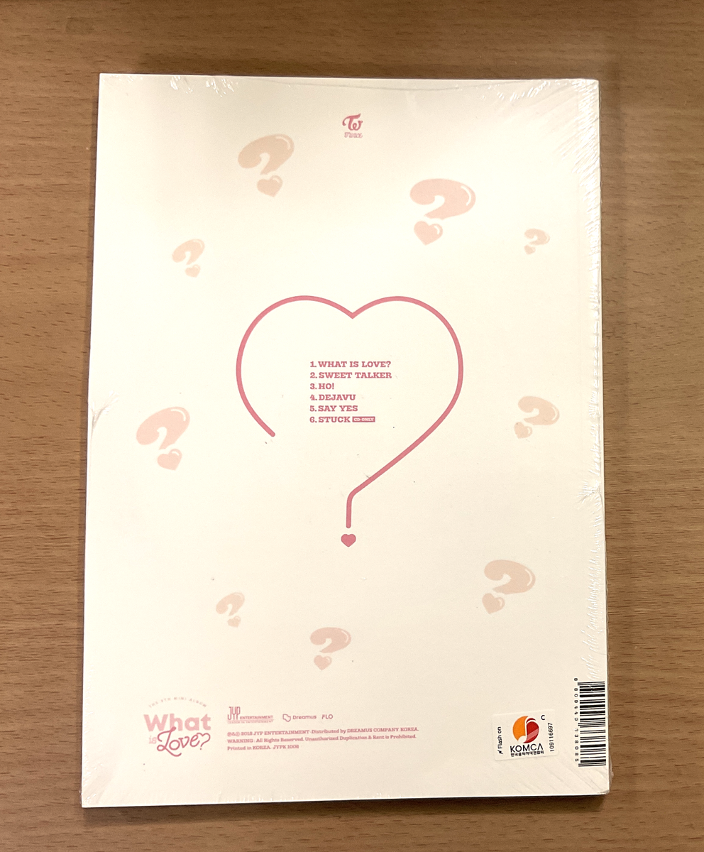 What Is Love? - Random Cover - incl. Photobook, Photocards