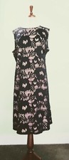 Nine West Women's Lace Champagne Black Dress Size 16w NWOT