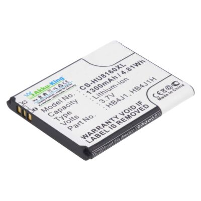 Akku-King Akku für Huawei C8500 U8150 IDEOS V845- ersetzt HB4J1 / HB4J1H 1300mAh