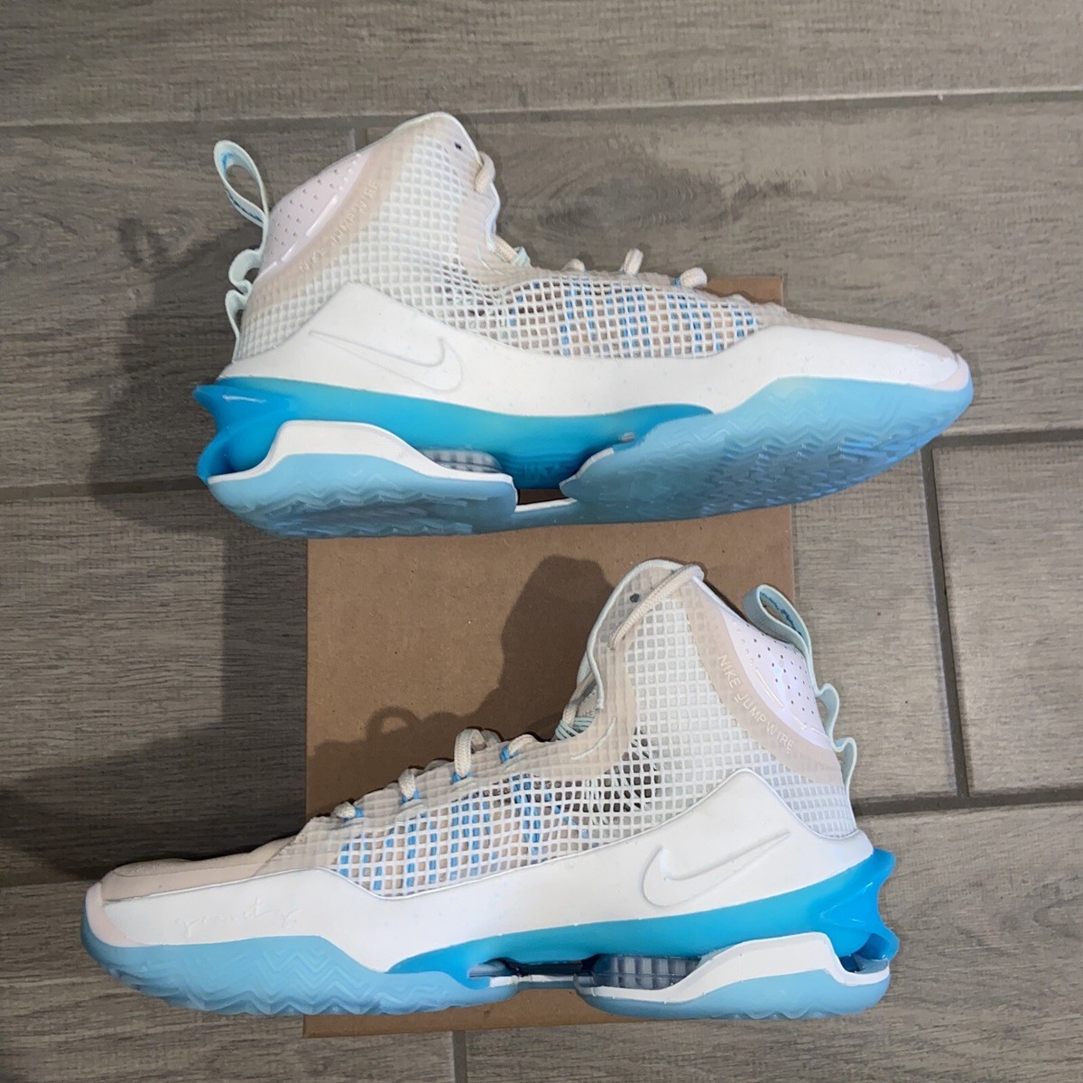 NIKE スパイク Nike Air Zoom G.T. Jump Basketball Shoe ''Vivid Sky