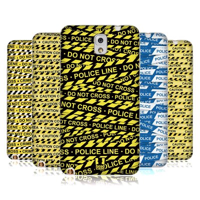 HEAD CASE DESIGNS WARNING TAPE SOFT GEL CASE FOR SAMSUNG PHONES 2
