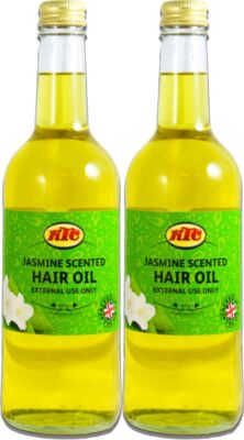 [ 2x 500ml ] KTC Jasmin Haaröl / Haarpflege JASMINE SCENTED HAIR OIL
