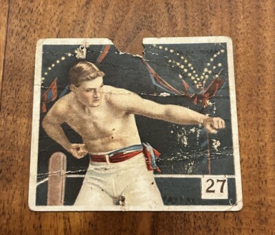 1910 T218 CHAMPIONS HASSAN BOXERS FIGHTING AL KAUFMAN