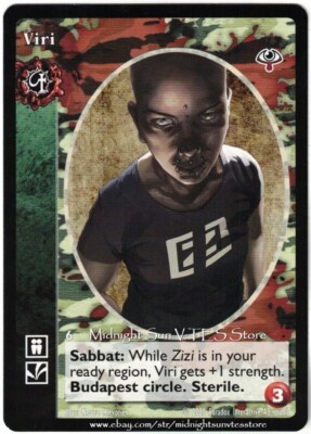 Viri Blood Brothers Lost Kindred 2020 V:TES VTES Vampire CCG