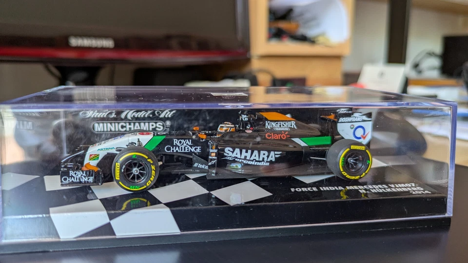 Force India VJM07 #27 Hulkenberg F1 2014 1/43 Minichamps super rare - Immagine 4 di 4