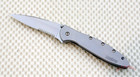 1660ST Kershaw Leek Pocket Knife combo blade New Flag Logo Blem assisted opener