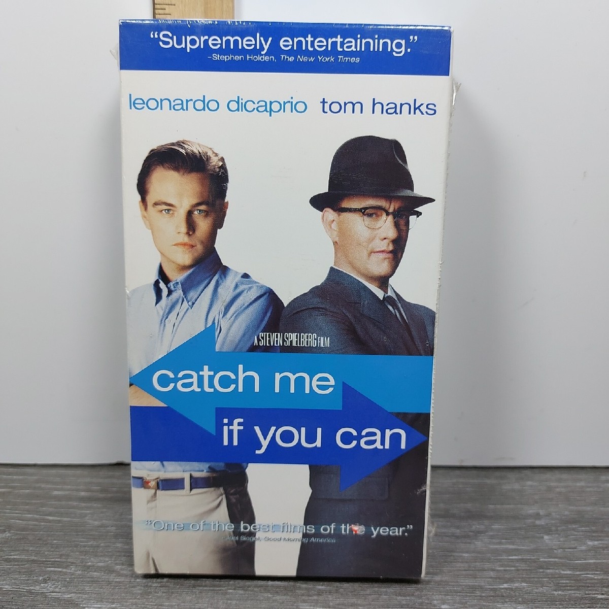 Catch Me If You Can 2002 VHS Leonardo DiCaprio, Tom Hanks
