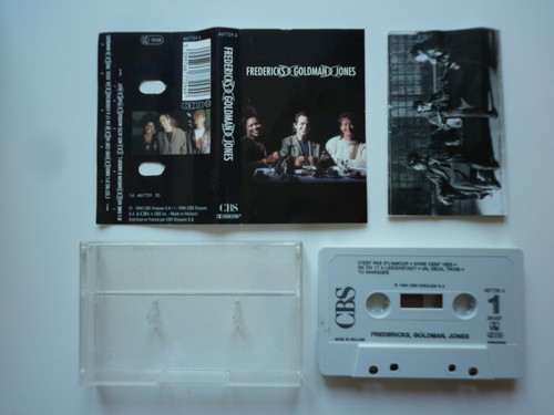 Jean Jacques Goldman cassette K7 album Fredericks Goldman Jones | eBay