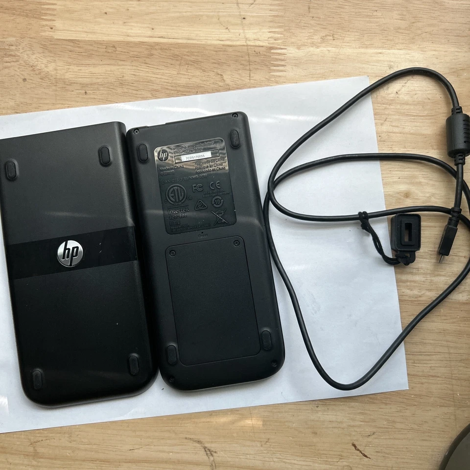 Calculadora gráfica Hewlett Packard HP Prime con estuche probado con cargador G1 Foto 2 de 4