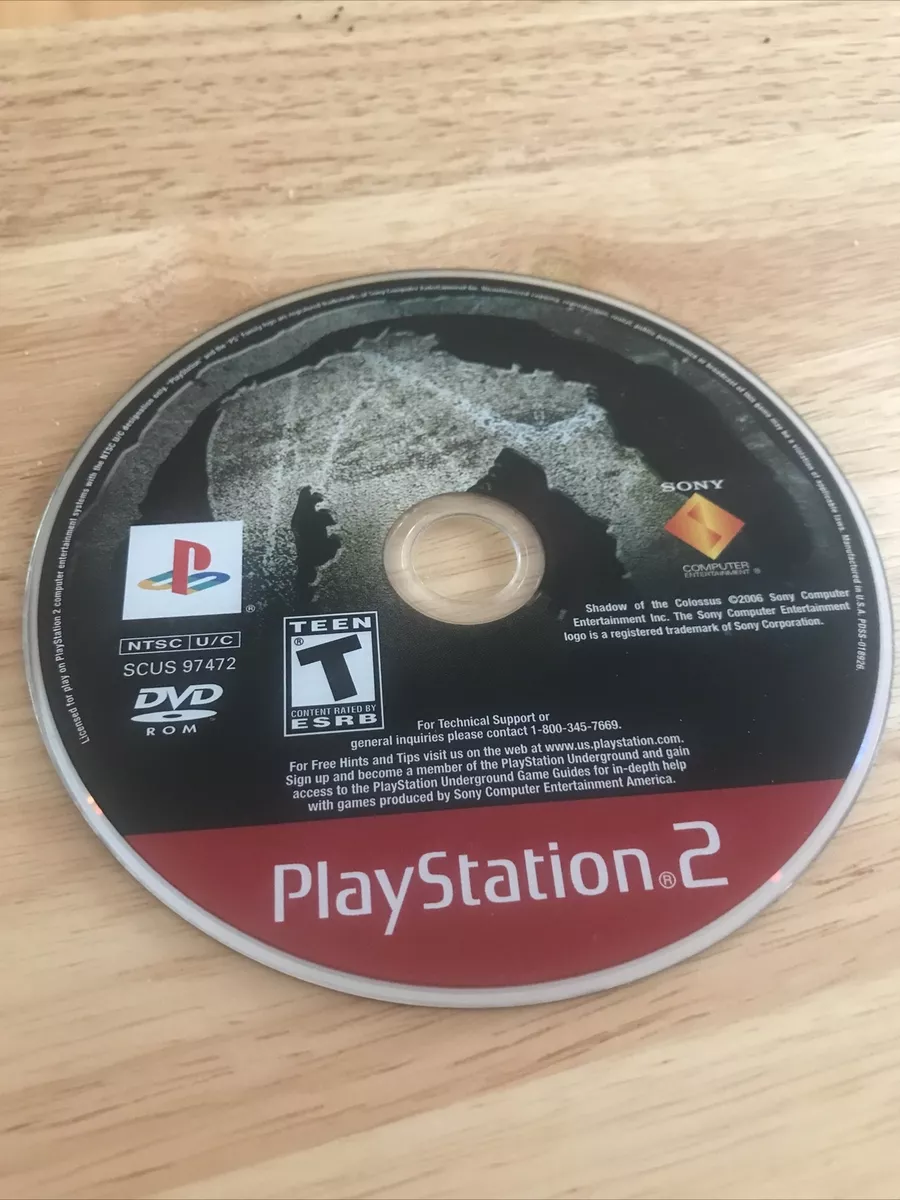 Shadow of the Colossus (Sony PlayStation 2 PS2) *GAME DISC ONLY - TESTED*