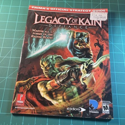 Legacy of Kain Defiance Prima Official Strategy Guide PS2 Xbox Eidos SEE PHOTOS