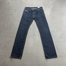 DIESEL Herren Jeans Hose VIKER-R-BOX W30 L34 Vintage Regular Straight 19609 Blau