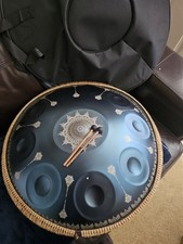 Beautiful 10-Note Steel Tongue Drum / Handpan Style Drum