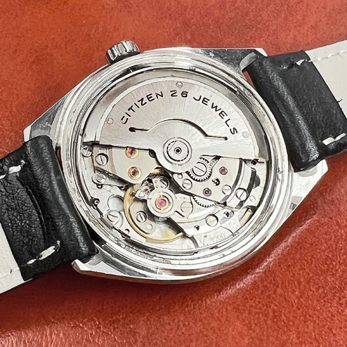 Citizen Leopard 4-720041Y Vintage Révision 26jewels Automatique Montre Hommes - Photo 4 sur 8