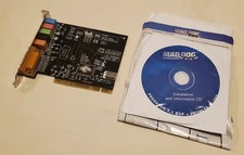 Mad Dog SC3000 Predator Internal Sound Card PCI 2.2, 5.1 DSP/16 Bit, 6ch with CD