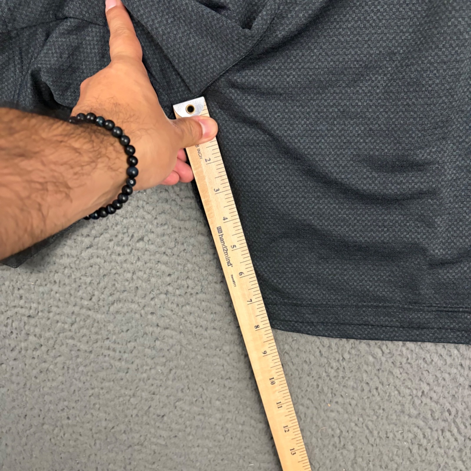 Reebok Speedwick Shorts Mens XL Gray Activewear Workout Sports Gym Dad thumbnail 4