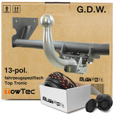 AHK abnehmbar für Hyundai i30 Fastback Typ PDE / PDEN 18- +ESatz 13poliger Kit