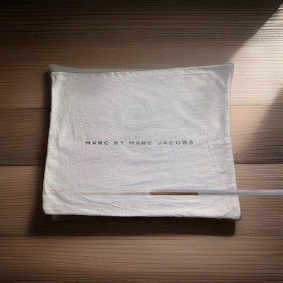 Authentic Marc by Marc Jacobs Lrg Cotton Drawstring Dust Bag Replacement 18x15.5