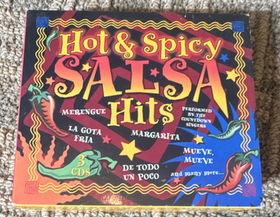Countdown Singers Hot & Spicy Salsa Hits 3 CD Box Set Latin Compilation