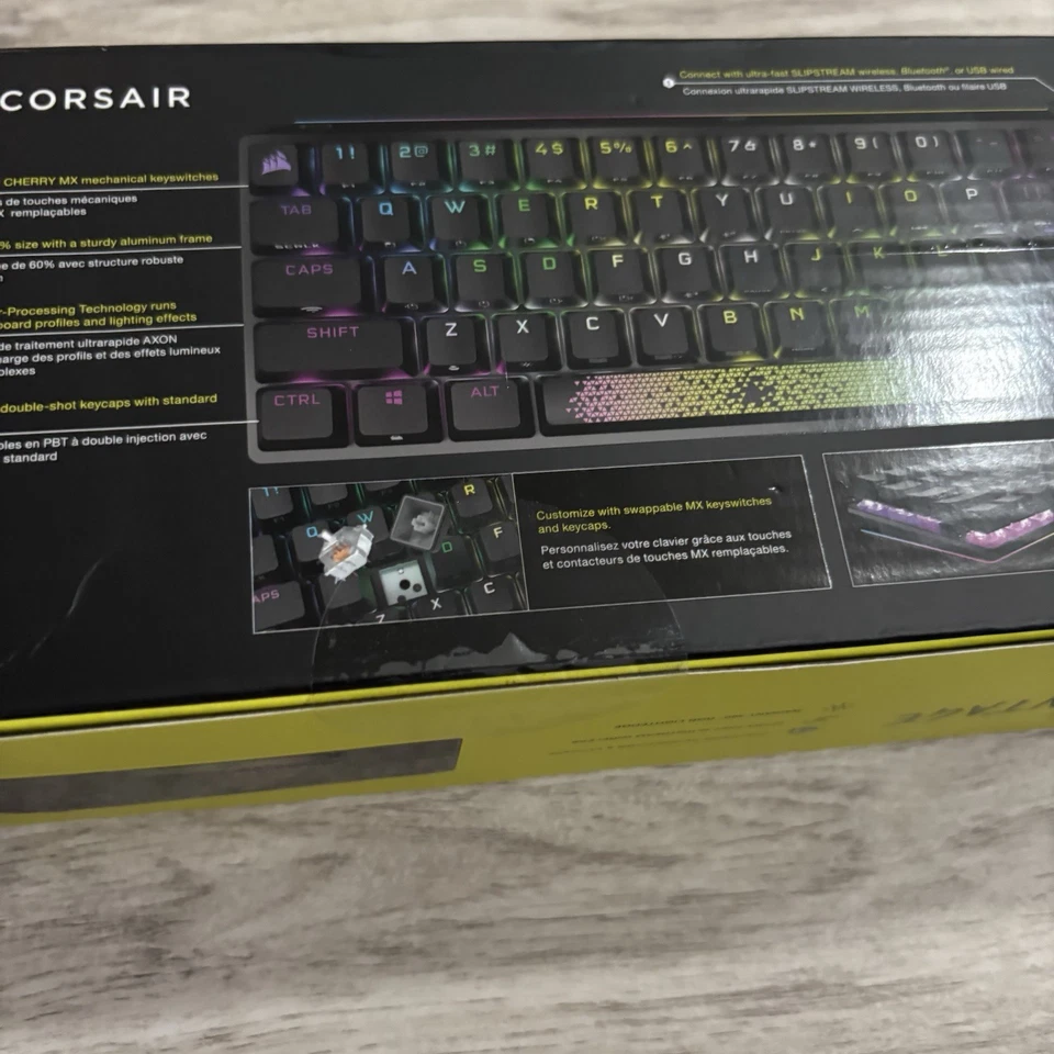 Corsair K70 PRO Mini Wirelless Gaming Mechanical English Keyboard NEW SEALED - Image 4 of 4