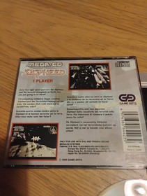 Sega Mega CD Silpheed - PAL - Complete With Manual