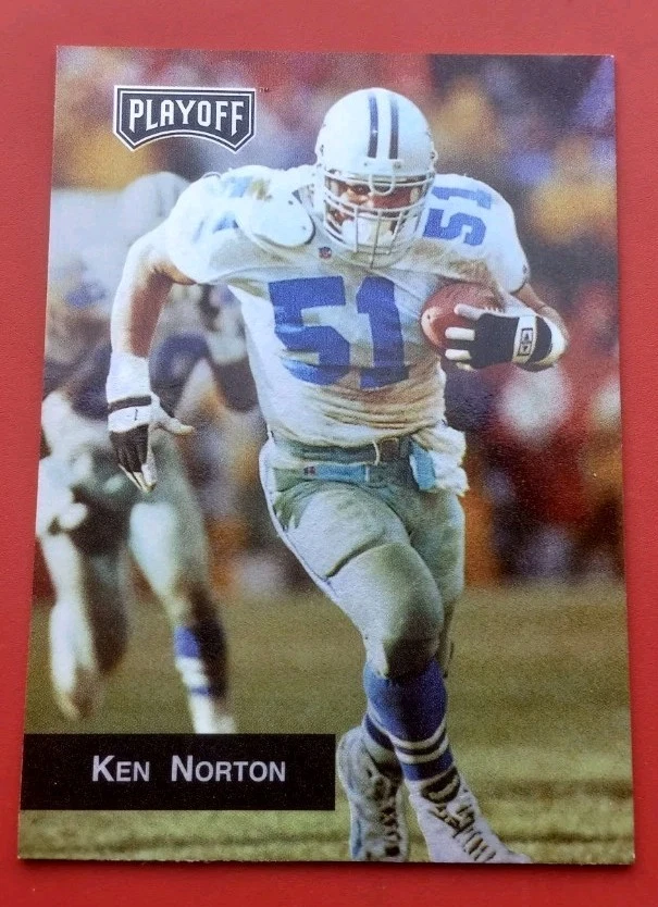 1993 Playoff Football Singles / Pick' Em #200 - 315 Fill In Your Set - Image 3 of 4