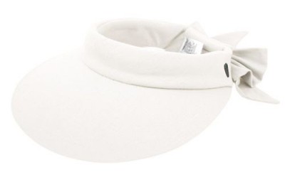 Sun Visor Hats for Women Wide Brim Foldable Summer Ponytail Cap Beach